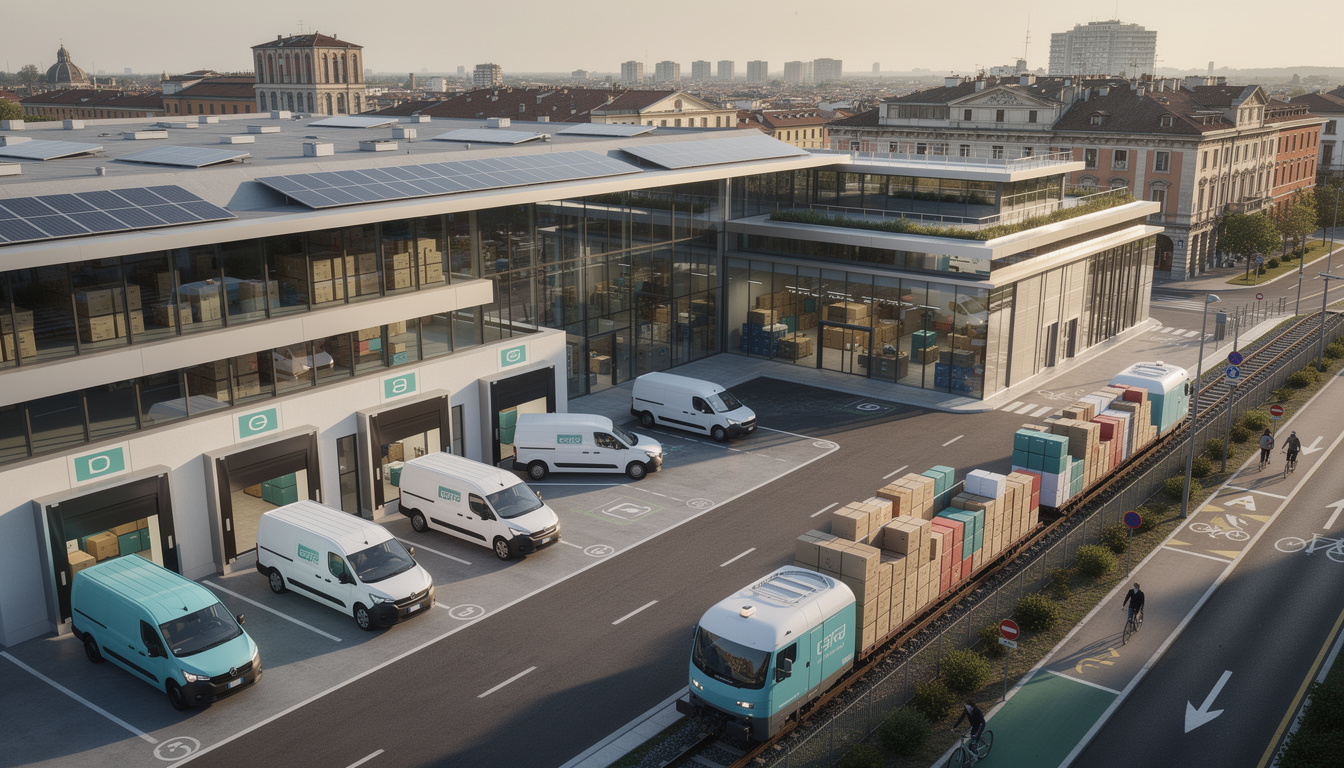 fnm révolutionne la logistique urbaine avec un service expérimental de transport de petits colis entre l'aéroport de malpensa et milan, alliant rapidité et innovation.