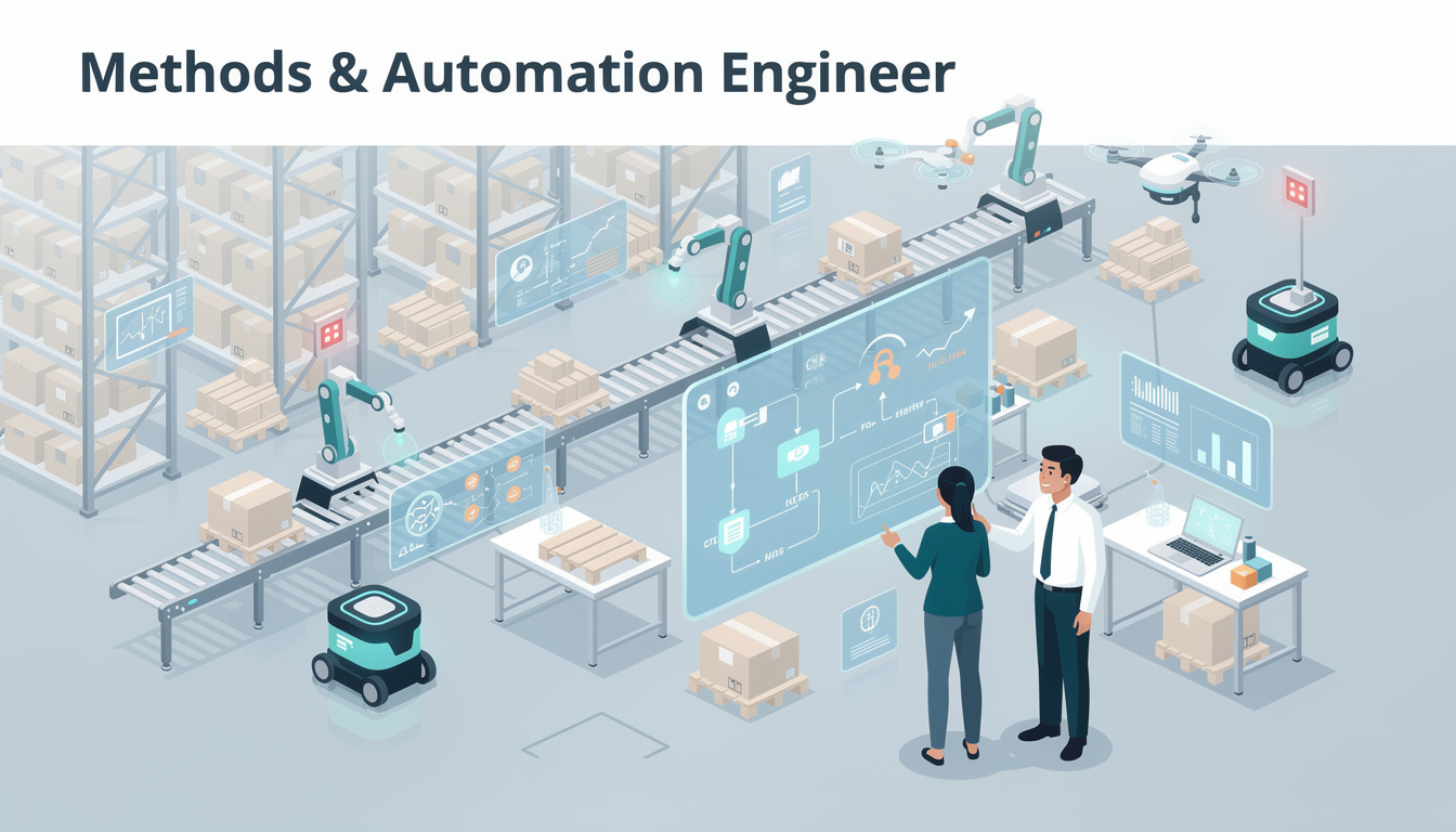 Fiche métier : Ingénieur Méthodes & Automatisation (Logistique 4.0)