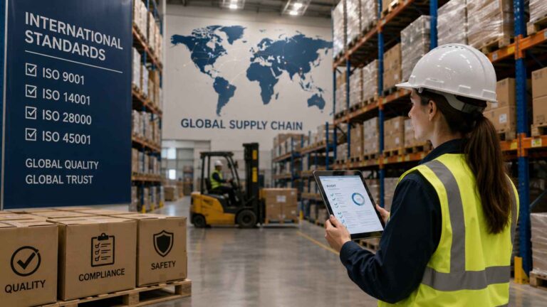 La chain and supply management s’appuie sur des normes internationales très strictes