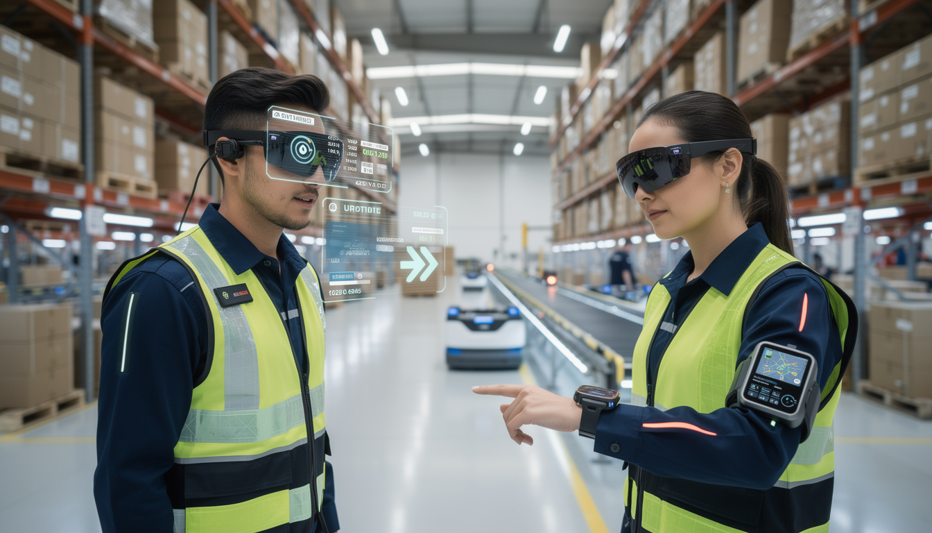 découvrez comment le concept de l'humain augmenté révolutionne la logistique de demain en améliorant efficacité, sécurité et innovation grâce aux technologies avancées.