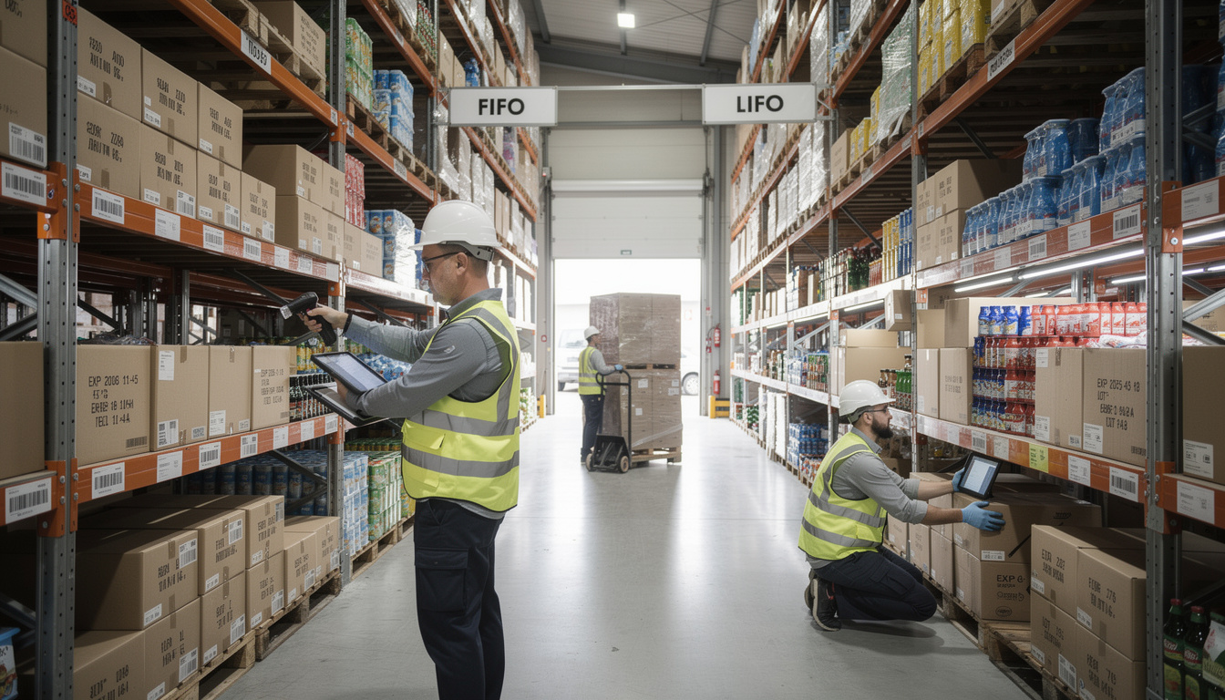 Maîtriser le FIFO, le LIFO et le FEFO pour éradiquer les pertes de marchandises