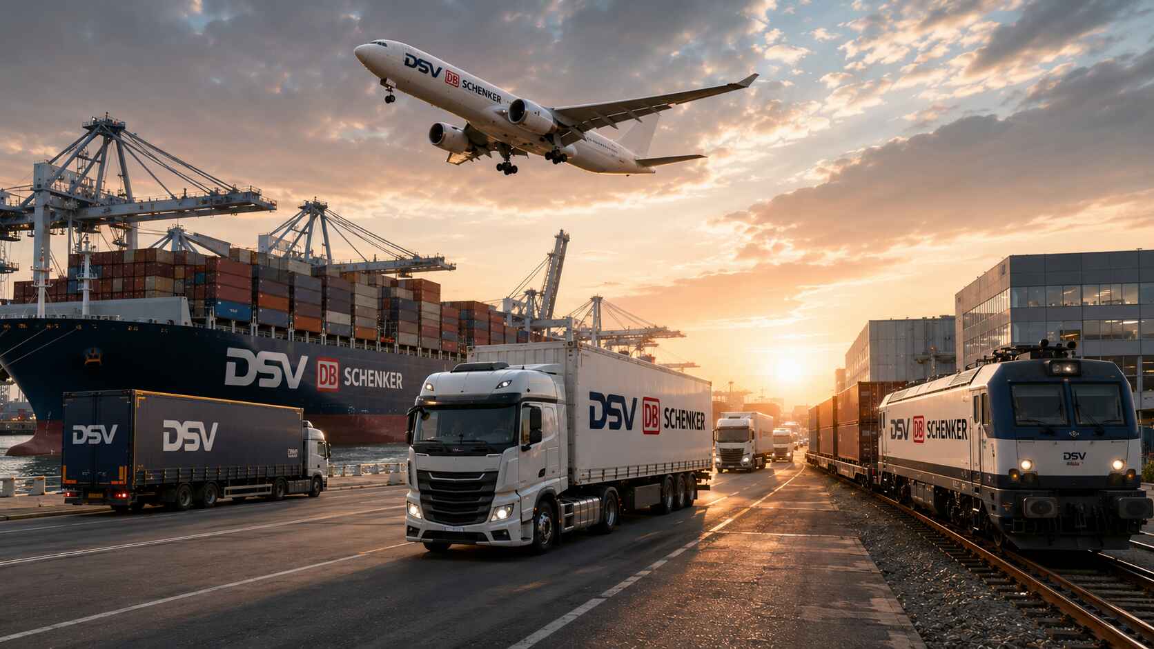 Schenker renforce sa portée internationale pour transporter des marchandises grâce à DSV