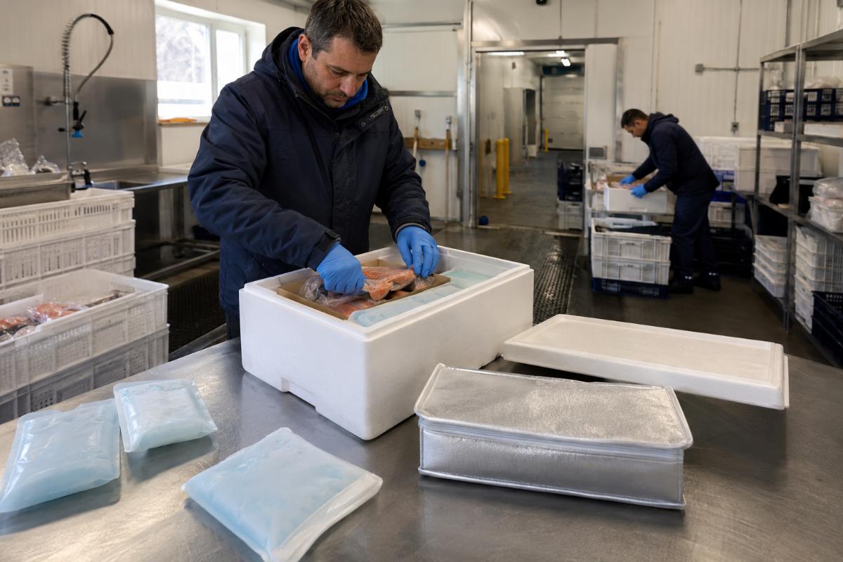 Choix d’emballages isothermes pour les produits frais