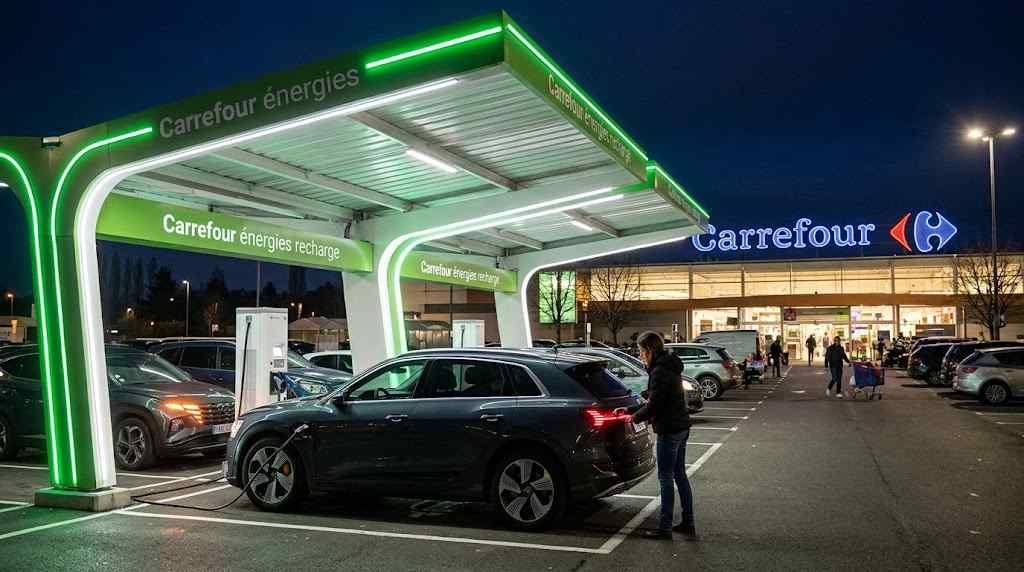 Carrefour énergie recharge : le réseau Driveco en détail