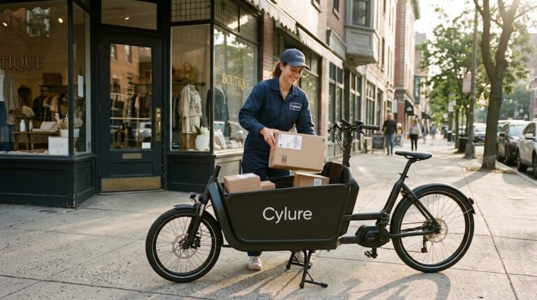 CYLURE, le vélo innovant destiné à la cyclo-logistique