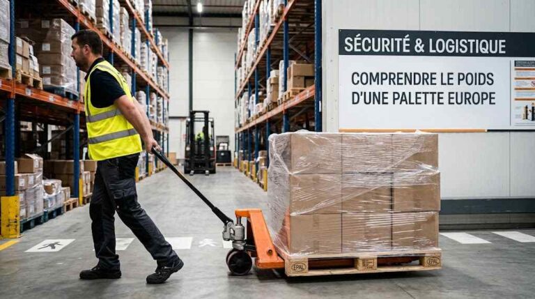 Poids palette Europe : guide complet par modèle